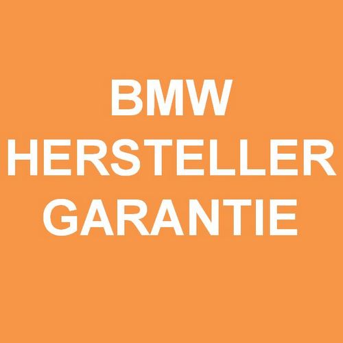 BMW Hersteller Garantie
