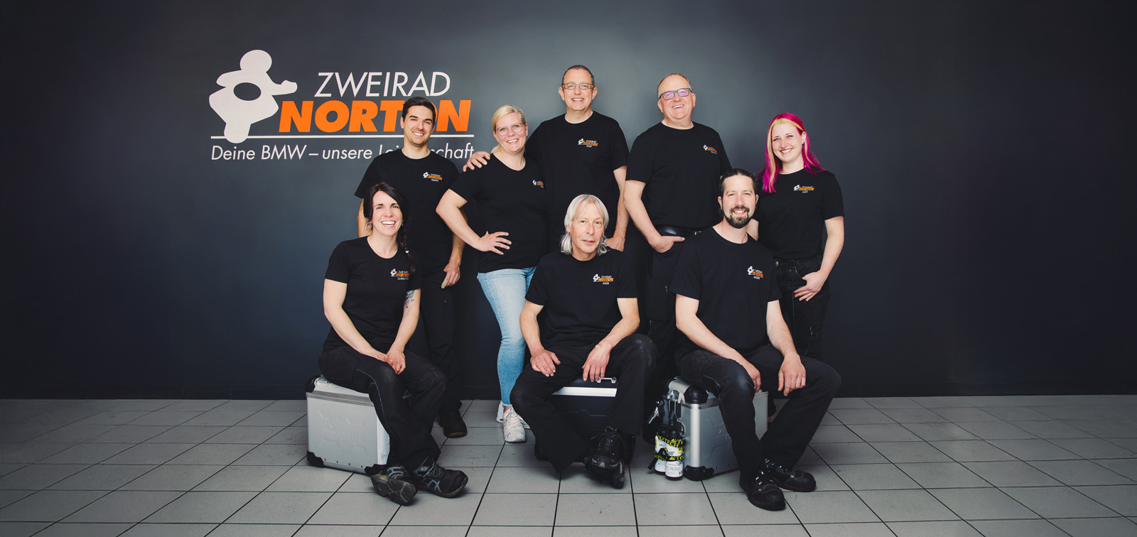 Zweirad Norton Team